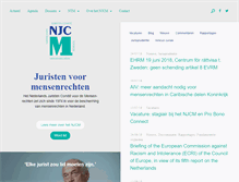 Tablet Screenshot of njcm.nl